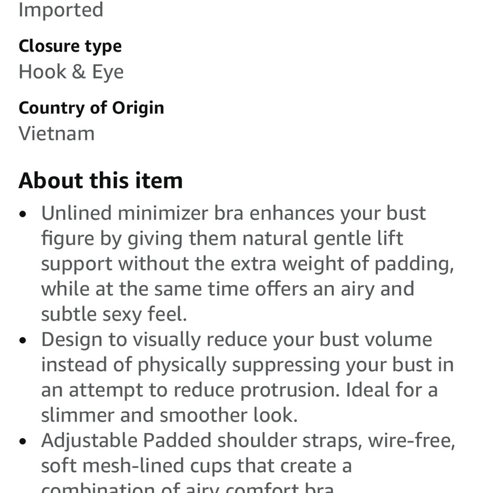 Wireless Minimizer Bras 3 Pack - Picture 7 of 7
